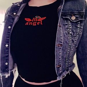 Lil Angel crop top